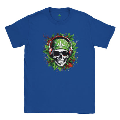Urban Cannabis Skull Unisex T-Shirt