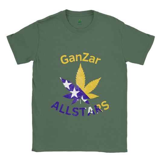 Bosnia and Herzegovina GanZar Allstars Unisex T-Shirt