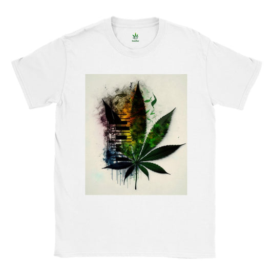 GanZar Cannabis Piano Unisex T-Shirt